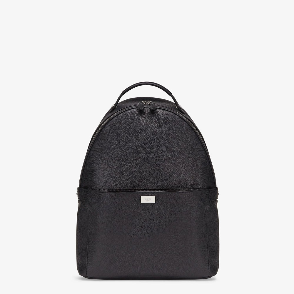 Fendi Peekaboo Backpack Black Leather Backpack 7VZ053 A6HZ F0GXN - Photo-2