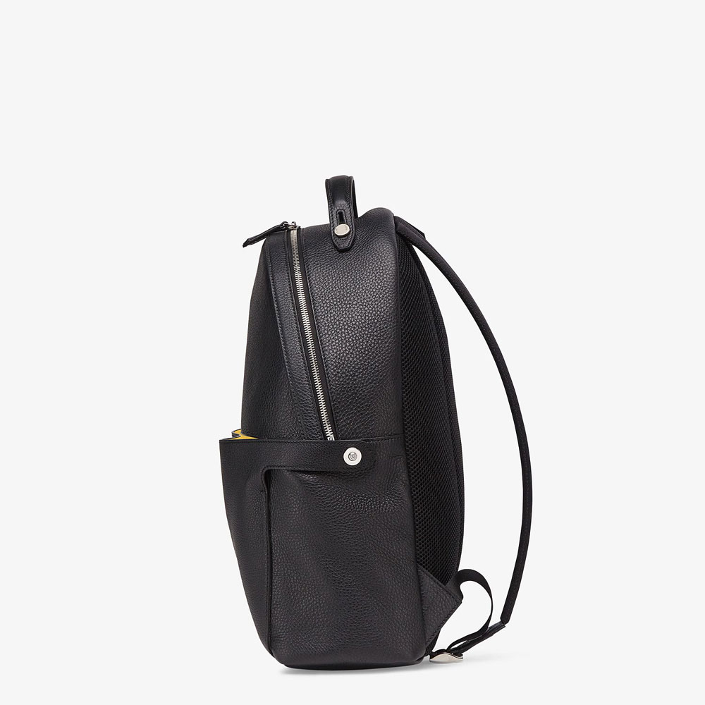Fendi Peekaboo Backpack Black Leather Backpack 7VZ053 A6HZ F0GXN - Photo-3