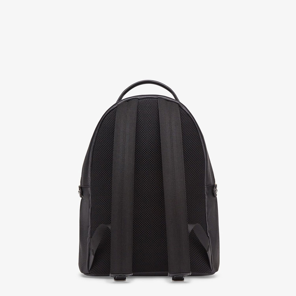 Fendi Peekaboo Backpack Black Leather Backpack 7VZ053 A6HZ F0GXN - Photo-4