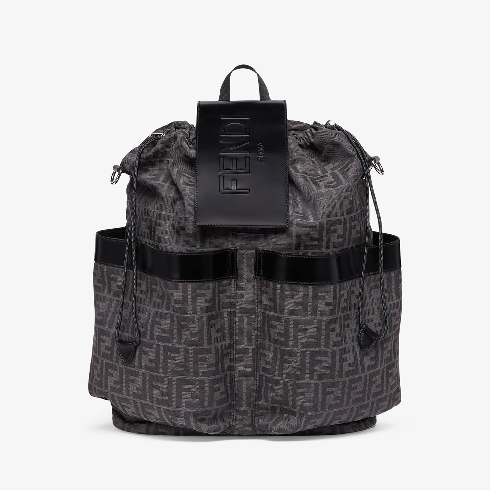 Fendi Strike Large FF jacquard fabric backpack 7VZ056AG0MF0NPN