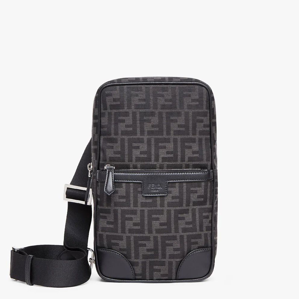 Fendi One-Shoulder Travel FF jacquard Backpack 7VZ064AG0MF0NPN
