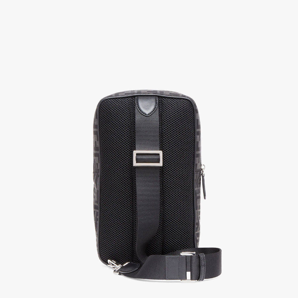 Fendi One-Shoulder Travel FF jacquard Backpack 7VZ064AG0MF0NPN - Photo-3
