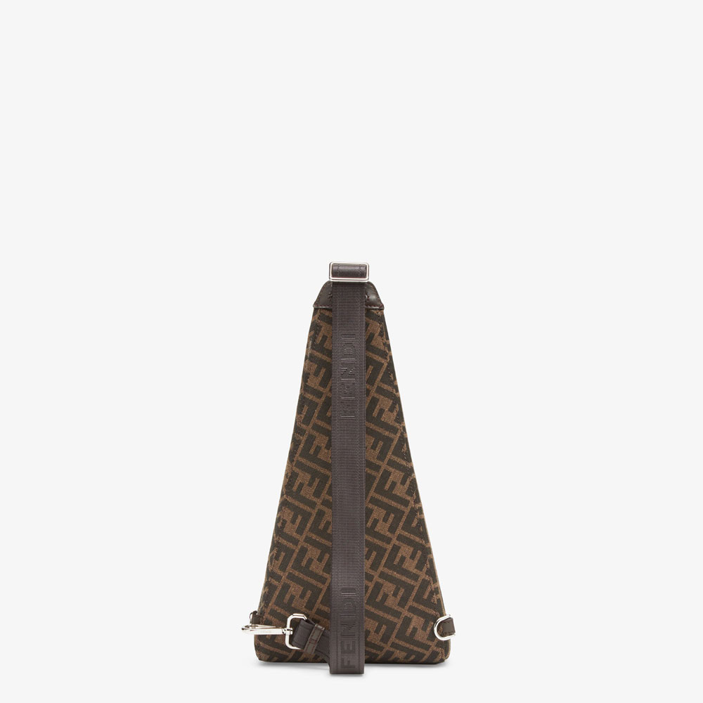 FF Jacquard Fendi Cono one-shoulder backpack 7VZ081ALWKF19KW - Photo-3