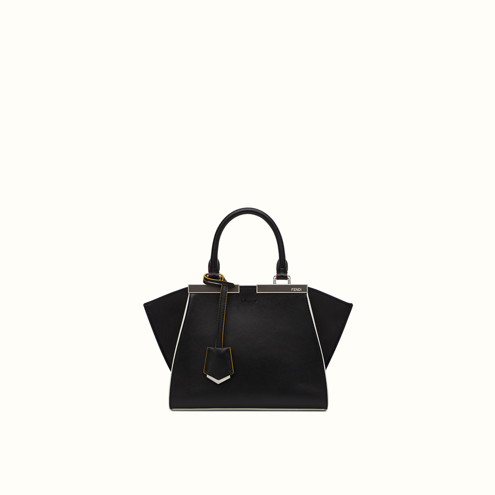 Fendi mini 3jours black leather handbag 8BH3335C3F0GXN