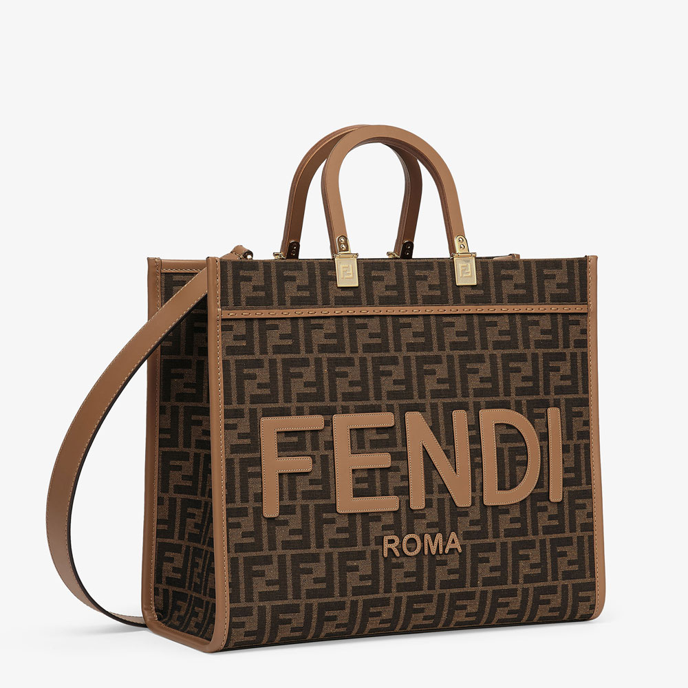 Fendi Fendi Sunshine Medium FF shopper 8BH386 ALVY F1GE3 - Photo-3