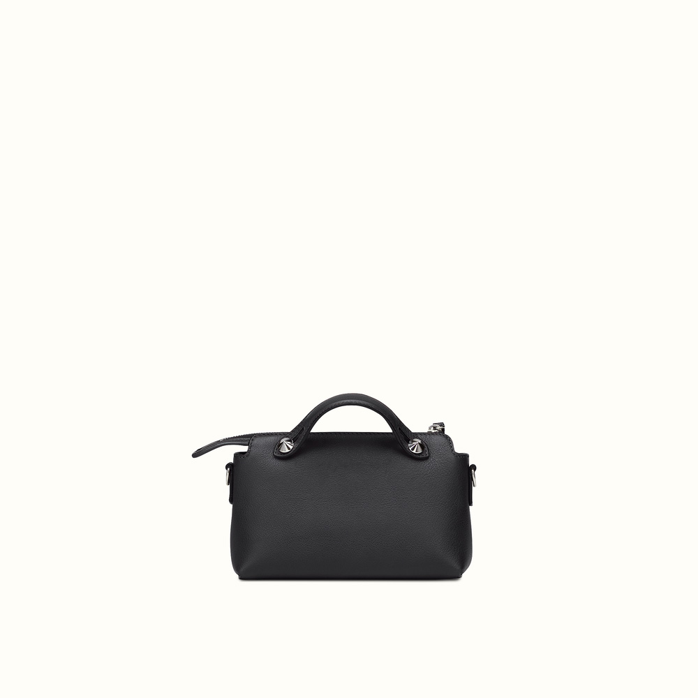 Fendi by the way mini black leather boston bag 8BL1351D5F0GXN - Photo-3