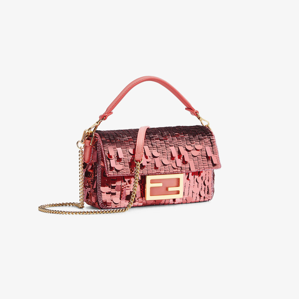 Fendi Baguette Mini Bag embroidered 8BS017 AMP0 F0E6D - Photo-3