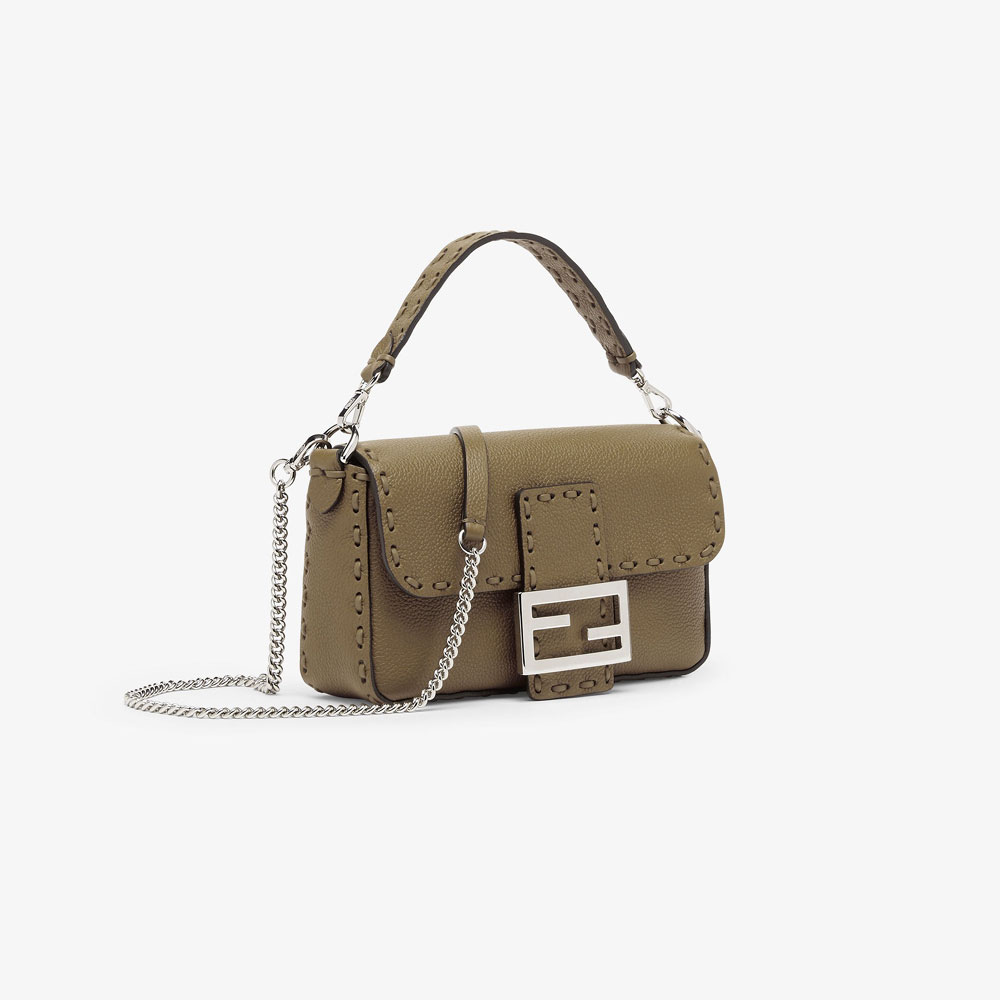 Fendi Baguette Mini Selleria bag 8BS017 ARBB F1F2W - Photo-3