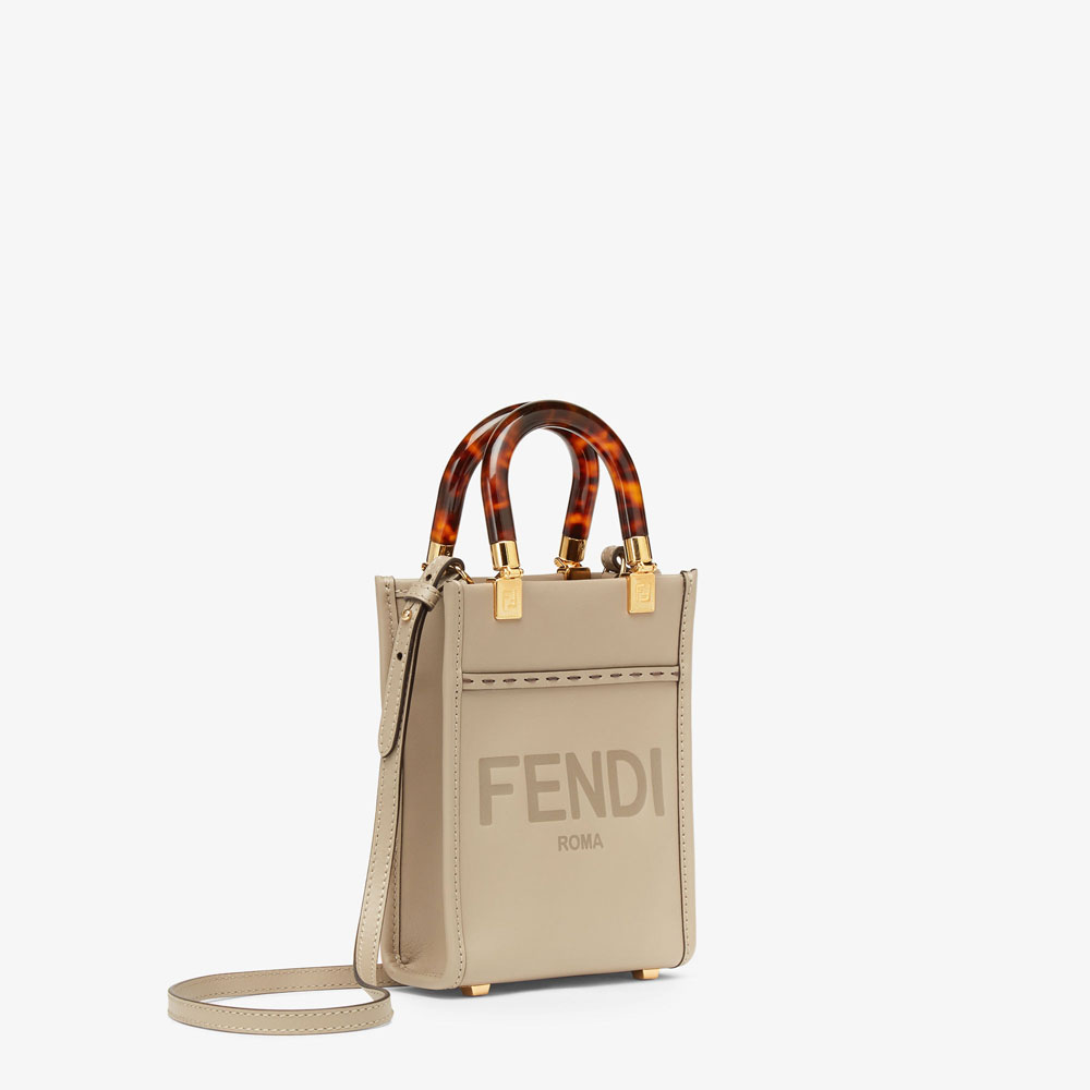 Fendi Mini Sunshine Shopper mini bag 8BS051ABVLF0E65 - Photo-2