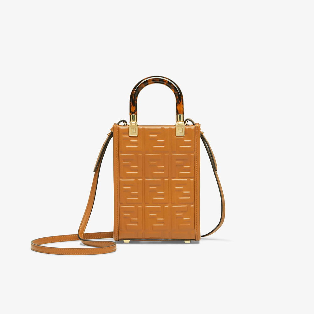 Fendi Mini Sunshine Mini Bag with FF motif 8BS051AMCIF0NYJ