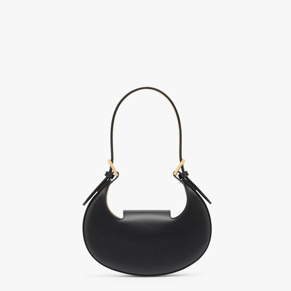 Fendi Cookie Black leather mini bag 8BS065AAIWF0KUR - Photo-3