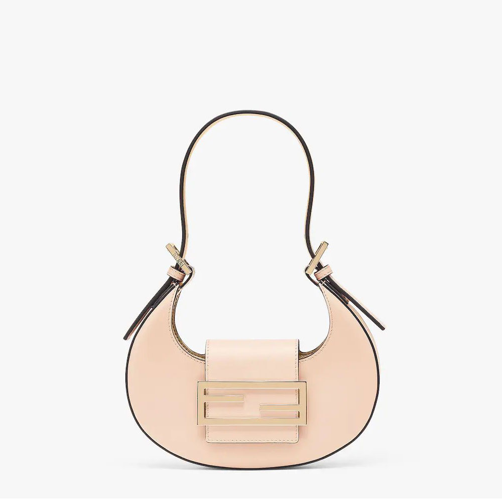 Fendi Cookie Pale pink leather mini bag 8BS065AAIWF14N1