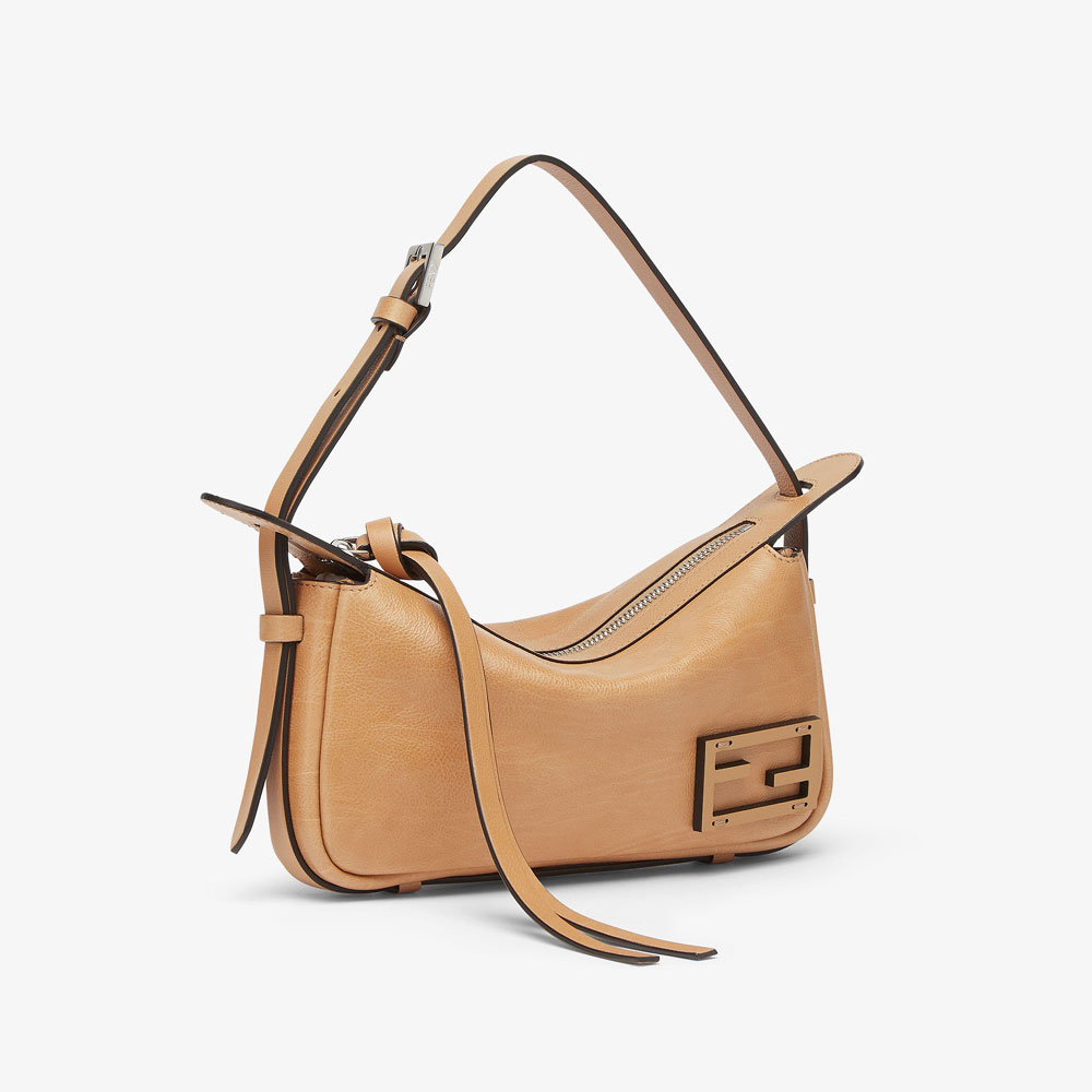 Fendi Simply Fendi Mini Beige bag 8BS097 AS7A F1QD3 - Photo-3