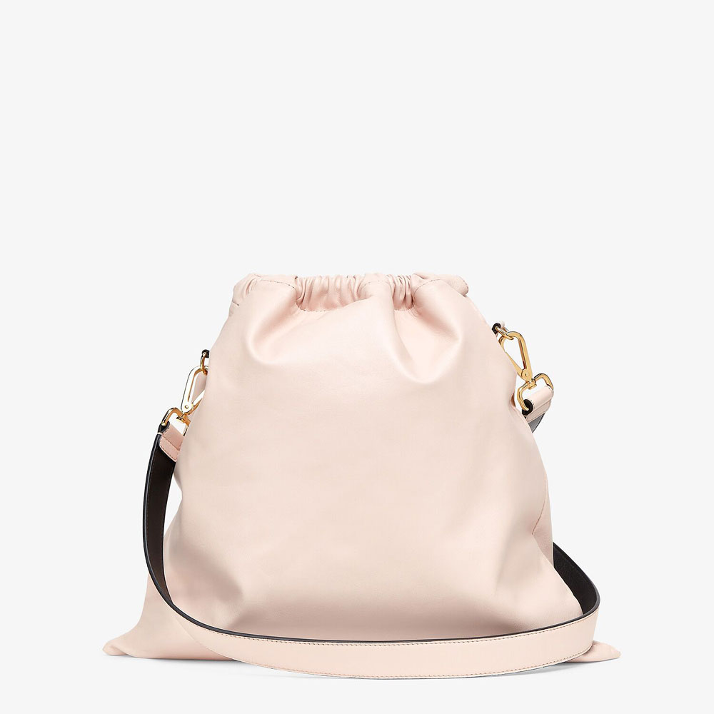 Fendi Pack Medium Pouch Pink Nappa Leather Bag 8BT338 ADM9 F1CN7 - Photo-4