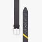 Fendi Black Leather Belt 7C0400 A9XS F0R2A - thumb-2