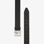 Fendi Black Romano Leather Belt 7C0403 SFR F0GXN - thumb-2