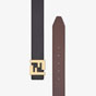 Fendi Black Leather Belt 7C0424 A9ZH F19KK - thumb-2