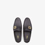 Fendi Loafers Black Leather Drivers 7D1295 A9S8 F0ABB - thumb-2