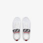 Fendi Sneakers White Mesh And Leather Low Tops 7E1203 A63H F15U7 - thumb-2