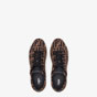 Fendi Sneakers Brown Tech Fabric Low Tops 7E1258 A7MY F0R7R - thumb-2