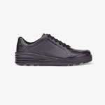 Fendi Sneakers Black Leather Low Tops 7E1297 A9SJ F18SX