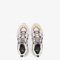 Fendi Multicolour Suede Tech Mesh Sneakers 7E1318 AC7C F1BO4 - thumb-2