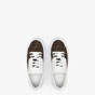Fendi Sneakers Brown Fabric Low Tops 7E1415 AF5C F1DV2 - thumb-2