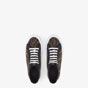 Fendi Sneakers Brown Fabric High Tops 7E1424 AF6A F13TU - thumb-2