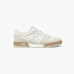 Fendi Match White suede low tops 7E1493AHH2F1FHS