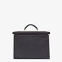 Fendi Peekaboo Fit Black Roman Leather Bag 7VA406 A0KS F0KUR - thumb-3