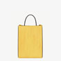 Fendi Pack Small Shopping Bag Yellow Leather Bag 7VA512 ADP6 F1CIA - thumb-3