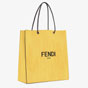 Fendi Pack Shopping Bag Medium Yellow Leather Bag 7VA513 ADP6 F1CIA - thumb-2