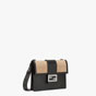 Fendi Flat Baguette Black leather bag 7VA524A9P6F1DZQ - thumb-2