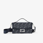 Fendi Soft Trunk Baguette FF jacquard bag 7VA565AG0MF1O97