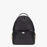 Fendi Peekaboo Backpack Black Leather Backpack 7VZ053 A6HZ F0GXN