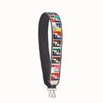Fendi strap you Leather and canvas strap 8AV077A1FPF044G