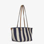 Fendi Small Roll Reversible shopper in Pequin striped 8BH424AS86F1PIR - thumb-2