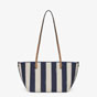 Fendi Small Roll Reversible shopper in Pequin striped 8BH424AS86F1PIR - thumb-3