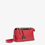 Fendi By The Way Medium Red Leather Boston Bag 8BL124 A6CO F15Z7 - thumb-3