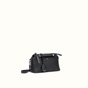 Fendi by the way mini black leather boston bag 8BL1351D5F0GXN - thumb-2