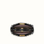 Fendi peekaboo regular gold edition black leather handbag 8BN290SR5F0KUR - thumb-4