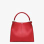 Fendi Peekaboo X-Lite Medium Red Leather Bag 8BN310 A5E9 F15WH - thumb-4