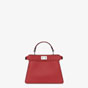 Fendi Peekaboo ISeeU Petite Red Selleria bag 8BN335ARBBF1PPP - thumb-3