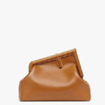 Fendi First Medium Brown leather bag 8BP127ABVEF0NYJ