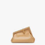 Fendi First Small Beige leather bag 8BP129ABVEF15KR