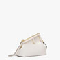 Fendi First Small Light grey leather bag 8BP129ABVEF1C76 - thumb-2