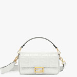 Fendi Baguette White leather bag 8BR600A72VF15AO