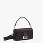 Fendi Baguette Re-Edition bag in black satin 8BR600AL9XF0GXN - thumb-2