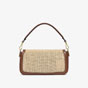 Fendi Baguette Brown leather and macrame bag 8BR600 AOVO F1PII - thumb-2