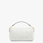 Fendi Baguette Large White leather bag 8BR771A72VF15AO - thumb-3